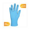 Kleenguard G10 Comfort Plus, Nitrile Disposable Gloves, 4 mil Palm, Nitrile, L, 1000 PK, Light Blue 54188